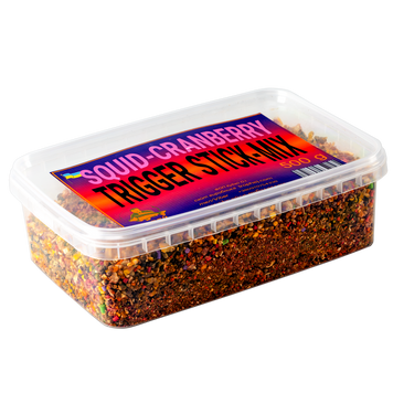 Стік-мікс Trigger Squid-Cranberry (Журавлина-Кальмар) 500 гр від Трофей риболовля Стік-мікс Trigger Squid-Cranberry (Журавлина-Кальмар) 500 гр прикормка приманка