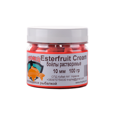 Бойли "Esterfruit cream" 10 мм 100 гр High-Attract series id_169 фото