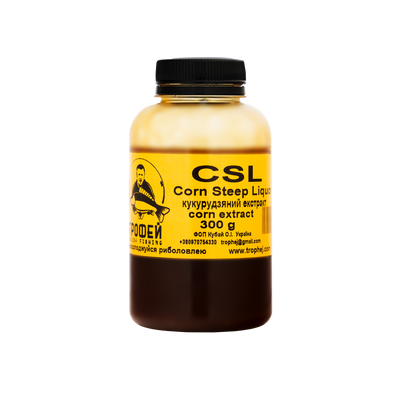 CSL-Corn Steep-Liguor 300 гр. від Трофей риболовля CSL-Corn Steep-Liguor 300 гр. прикормка приманка
