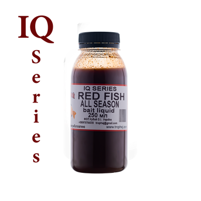Liquid "Red Fish-(червона риба)" IQ серія 250 мл. от Трофей рыбалка Liquid "Red Fish-(червона риба)" IQ серія 250 мл. прикормка приманка